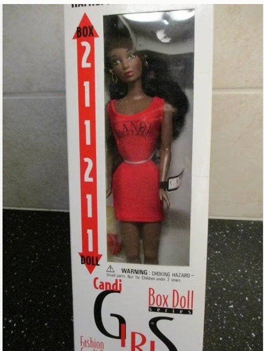 1997 CANDI GIRLS FASHION COUTURE  AFRICAN AMERICAN  DOLL, Ophalen of Verzenden, Nieuw, Fashion Doll