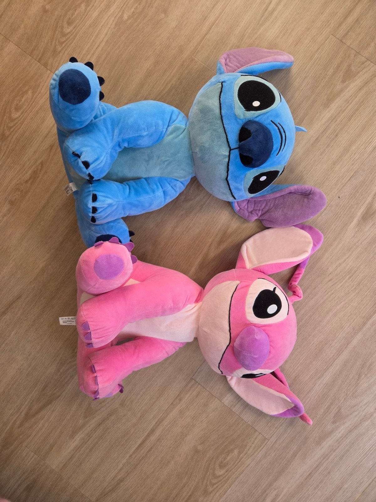 grote stitch en angel 45cm, Ophalen, Zo goed als nieuw