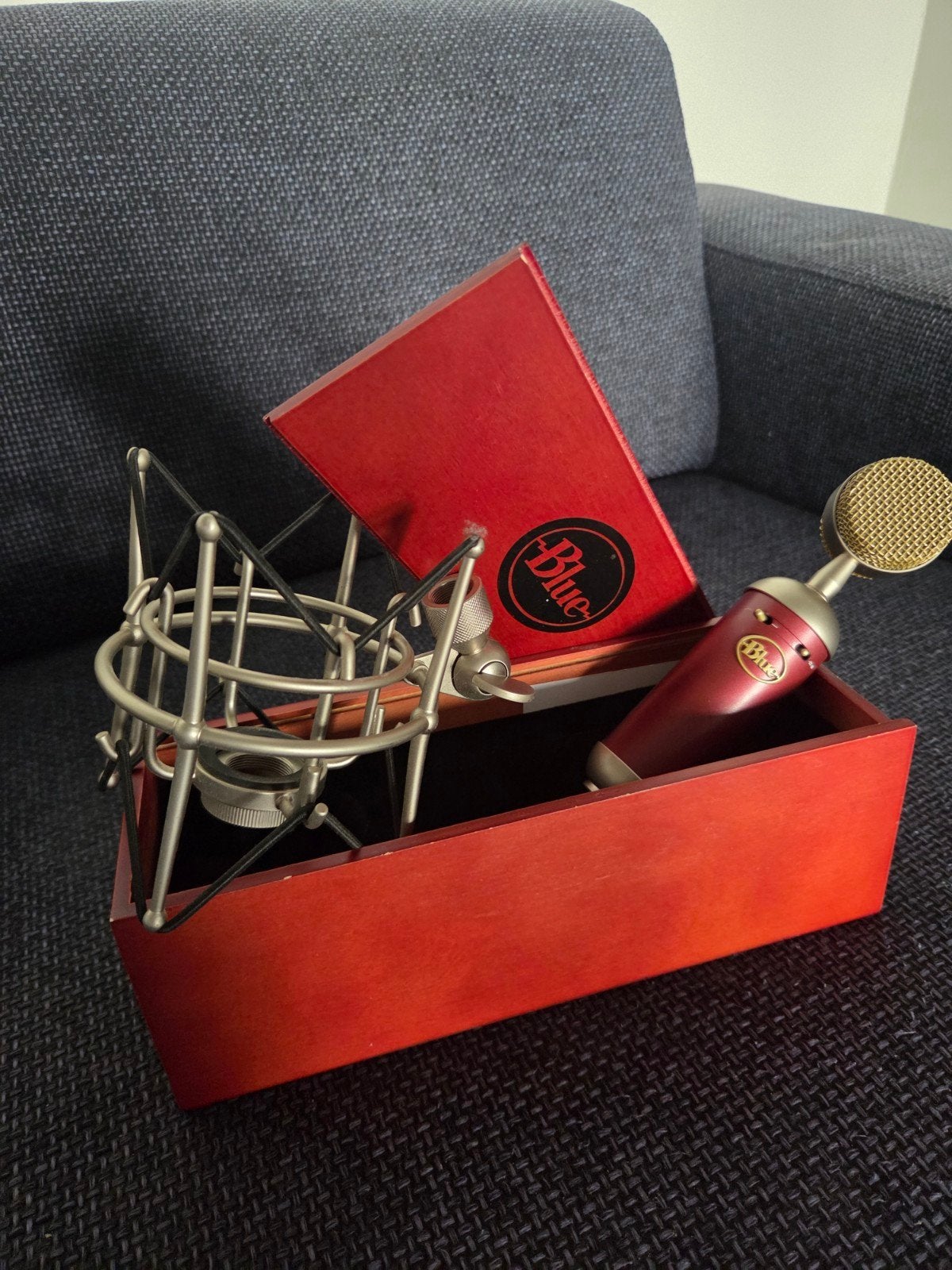 Blue Spark SL Large-Diaphragm Studio Condenser Microphone, Ophalen, Zo goed als nieuw