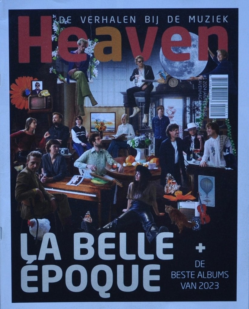 Heaven muziekmagazine 18x Blaudzun Henk Hofstede (Nits), Gebruikt, Verzenden, Onbekend, Boek, Tijdschrift of Artikel