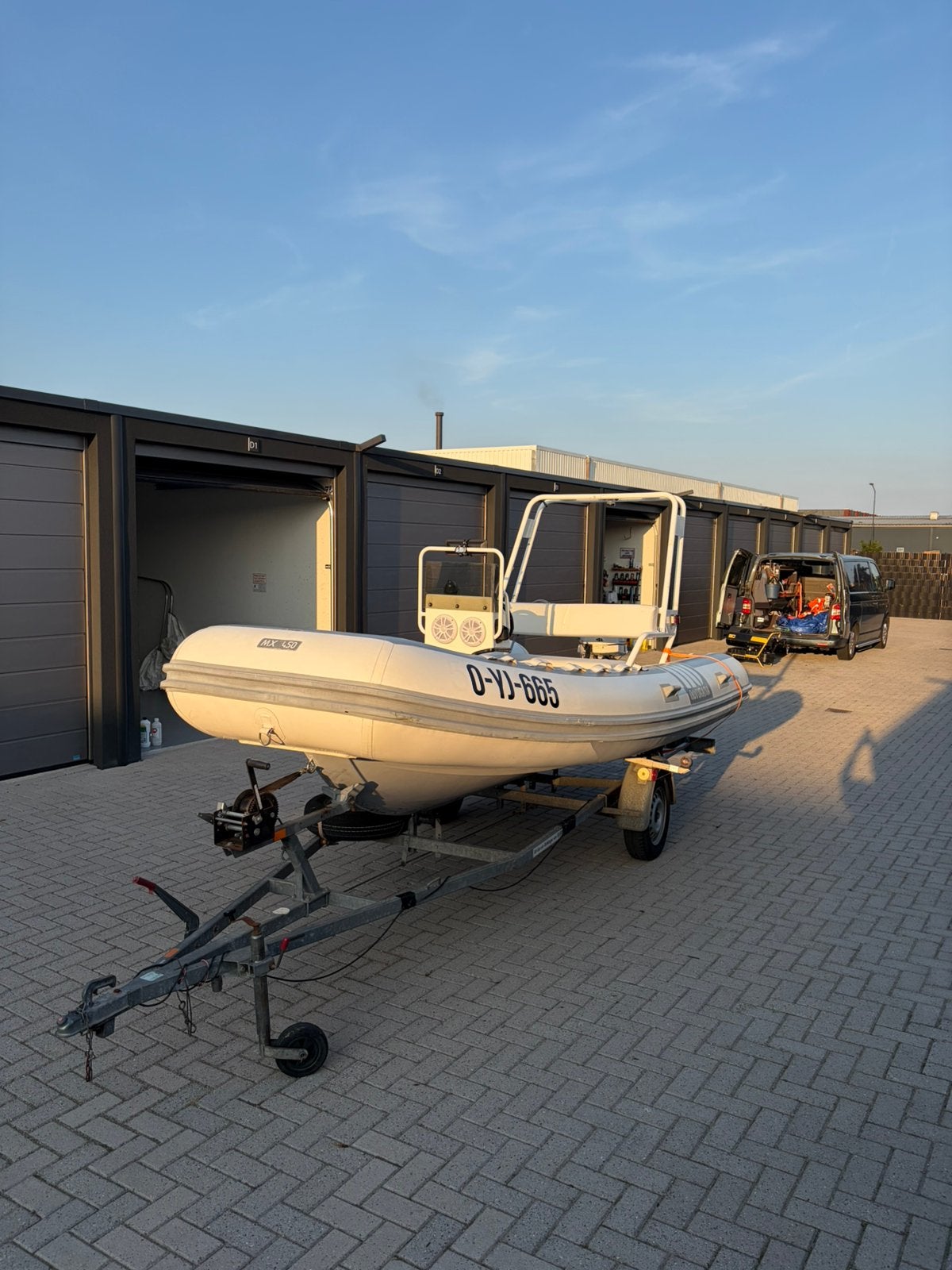 Rib Hypalon 450 40pk powertrim + trailer, Watersport en Boten, Ophalen of Verzenden, Overige typen