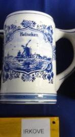 HEINEKEN PUL * DELFT BLAUW * Gemerkt *, Verzenden, Nieuw, Bierglas