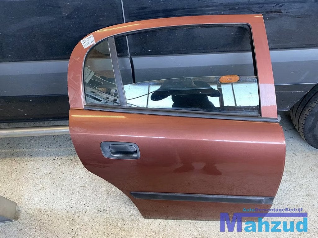 OPEL ASTRA G Rechts achter deur portier bruin Z44H 5 DEURS, Auto-onderdelen, Gebruikt, Deur, Ophalen of Verzenden, Kontakt@opel-infoservice.de