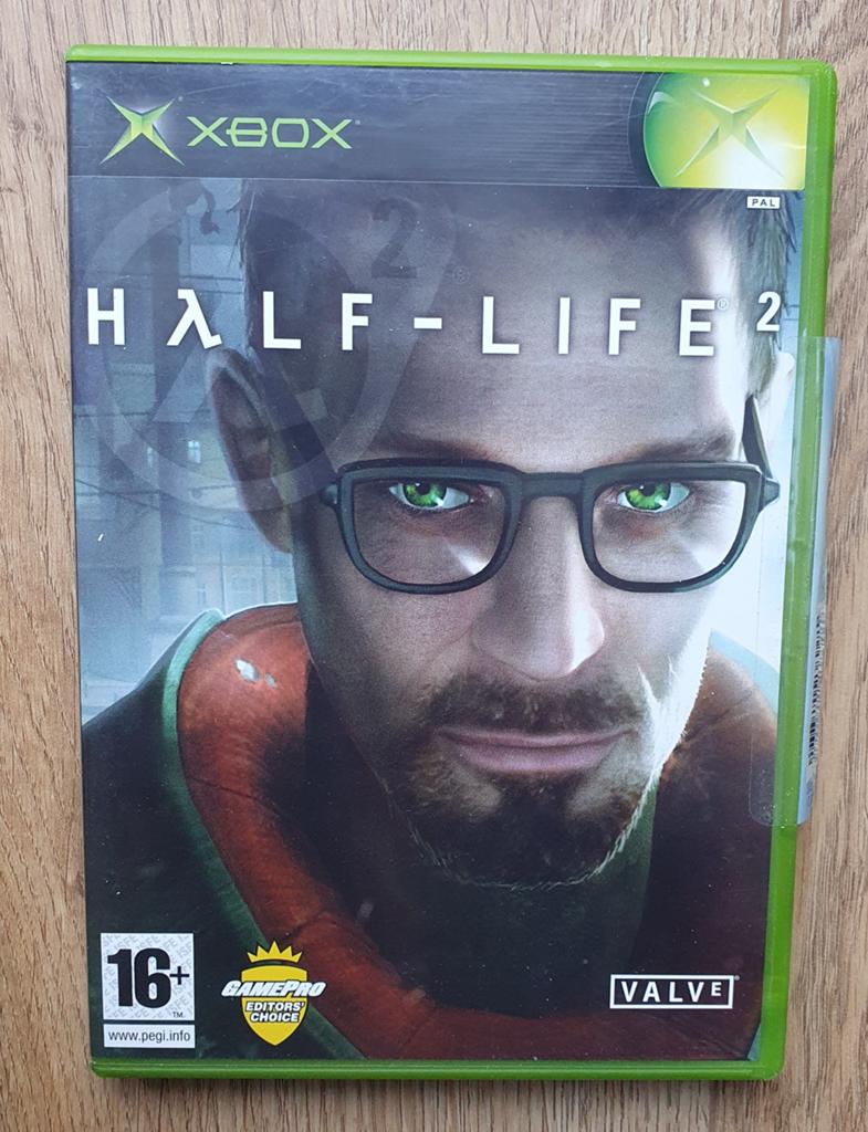 Xbox spel; Half-Life 2, incl hoes en boekje, 16+, Spelcomputers en Games, Shooter, 1 speler, Ophalen of Verzenden, Zo goed als nieuw