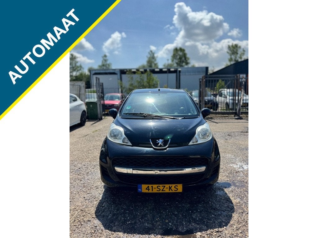 Peugeot 107 1.0-12V XS (bj 2006, semi-automaat), Gebruikt, 4 stoelen, Origineel Nederlands, Bedrijf