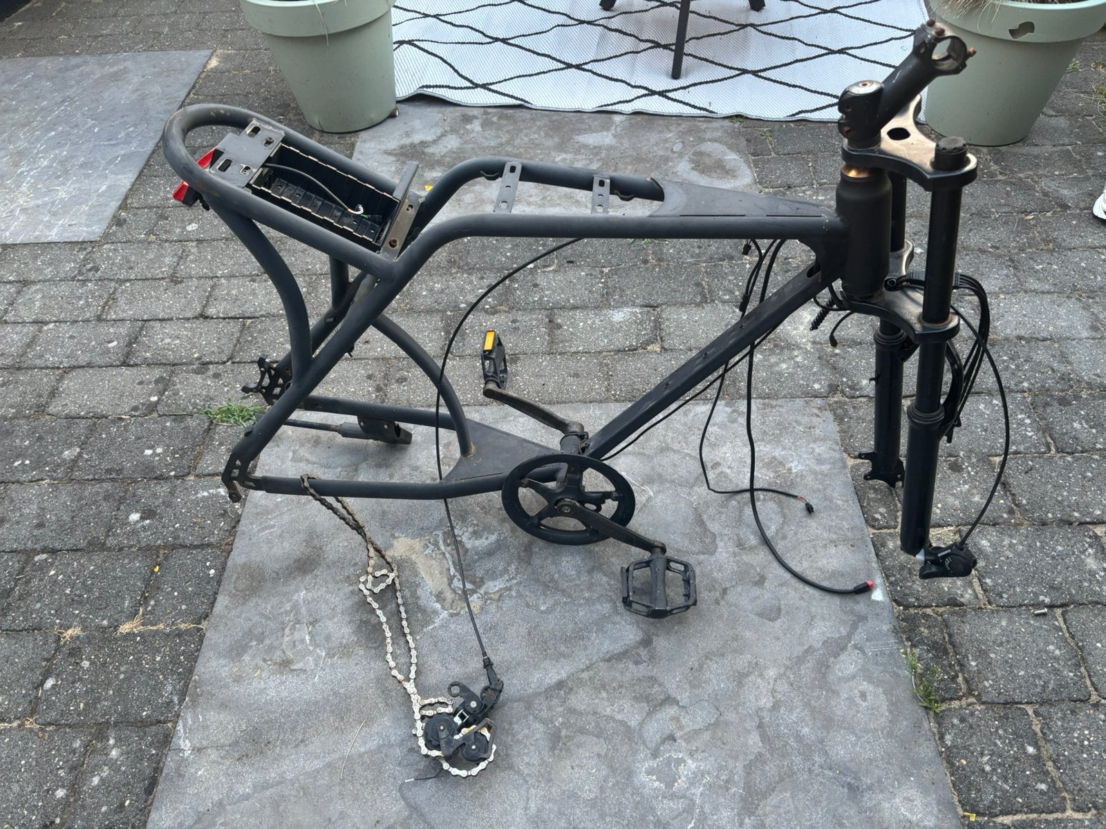 Ouxi v8 1.0 frame, Minder dan 10 versnellingen, Gebruikt, Vering, Ophalen