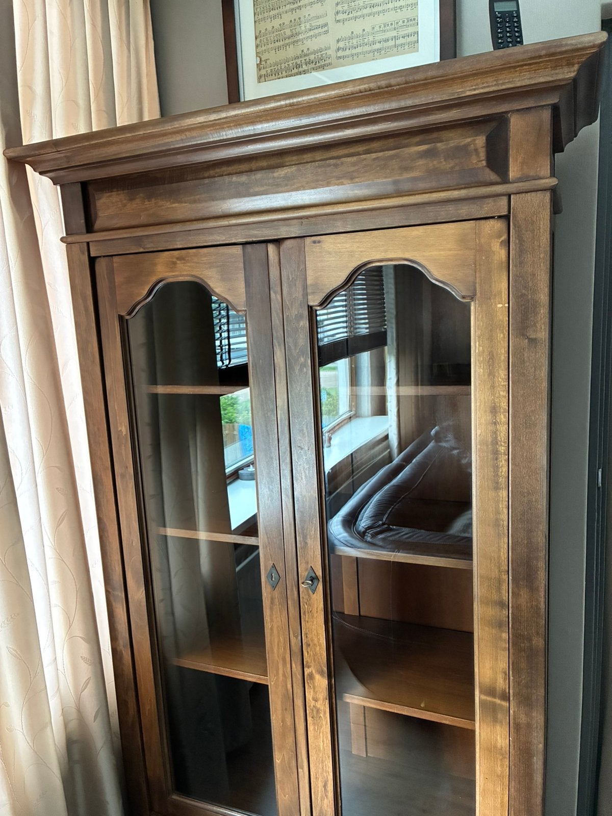 Klassieke Teakhouten Kast, Ophalen, Minder dan 50 cm, Klassiek, Teakhout