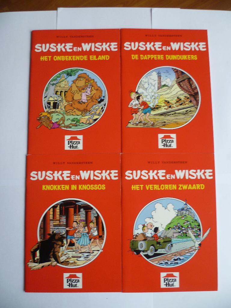 SUSKE EN WISKE COMPLETE SET"PIZZA HUT"STRIPS UIT 1999, Boeken, Stripboeken, Nieuw, Complete serie of reeks, Ophalen of Verzenden