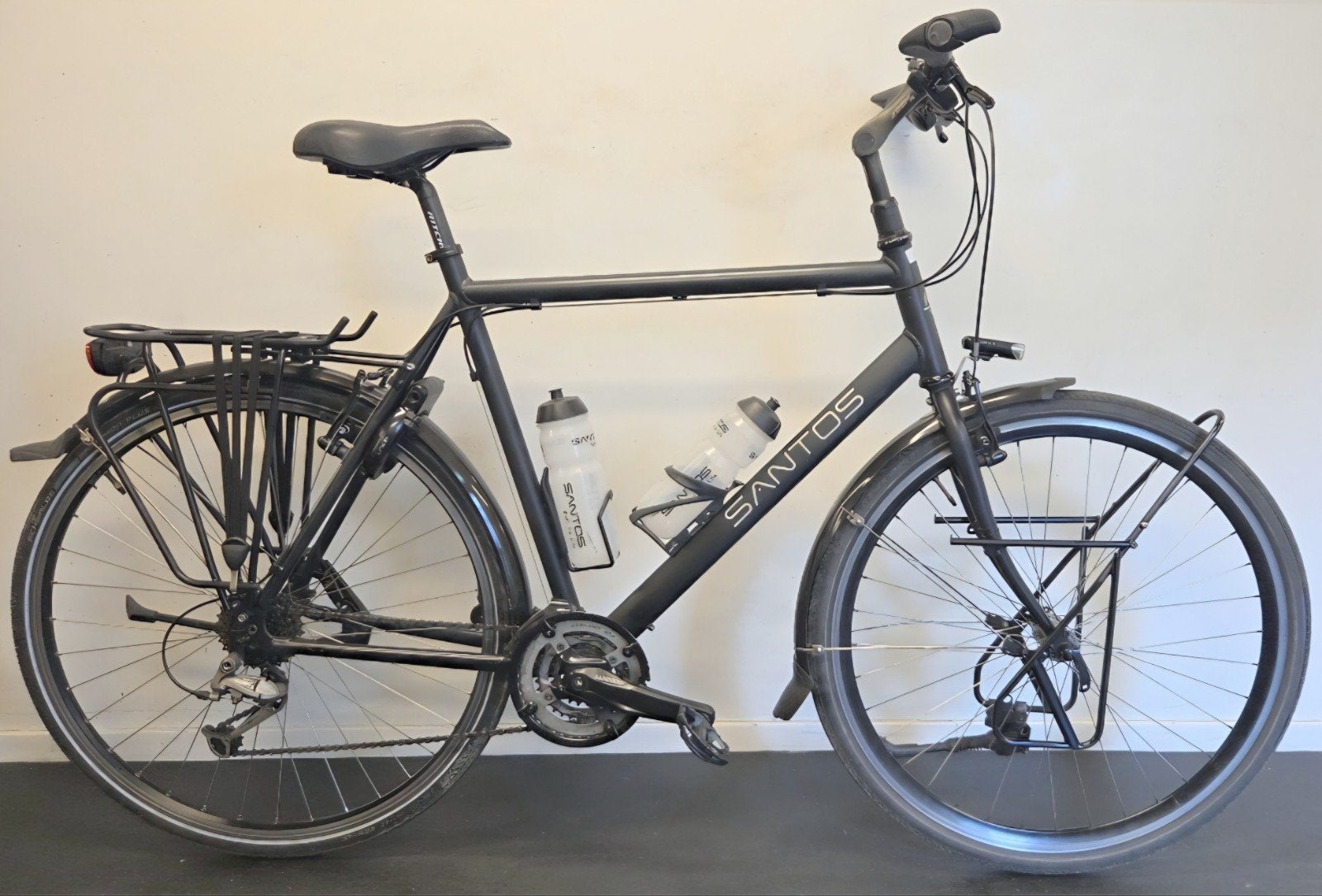 SANTOS Travelmaster 2.8 alu, Gebruikt, Velgrem, Versnellingen, 61 tot 65 cm
