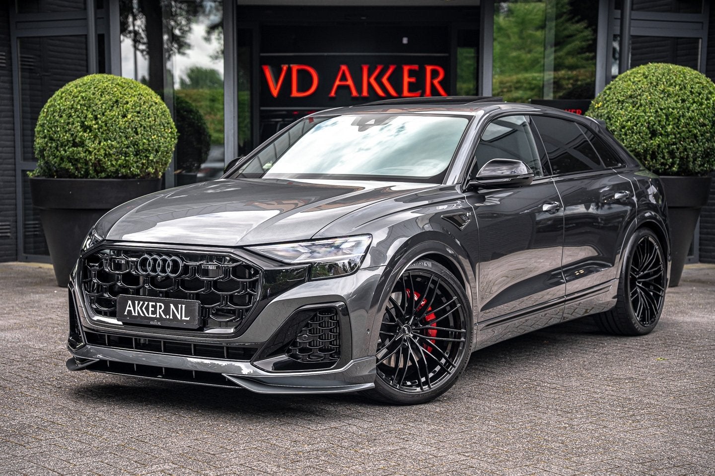 Audi Q8 60 TFSI e Quattro ABT Aero | Massage | Sportdiff. |, Gebruikt, Zwart, 2995 cc, Q8