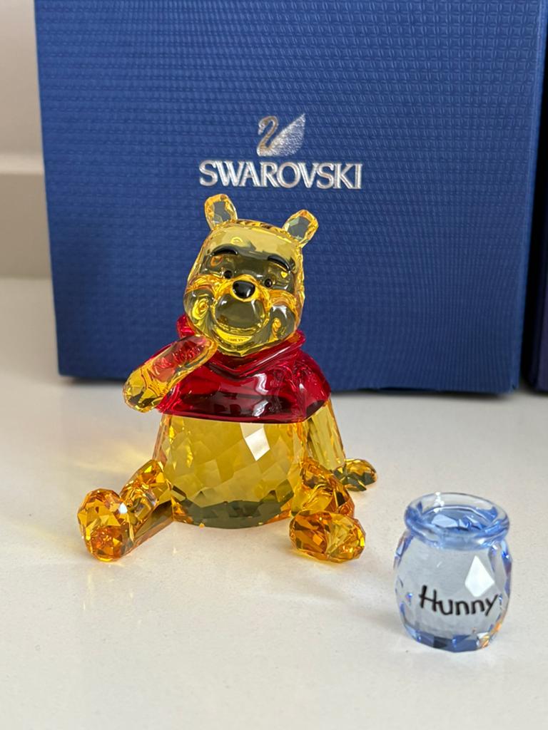 Swarovski disney winnie de pooh, Ophalen of Verzenden, Zo goed als nieuw, Figuurtje