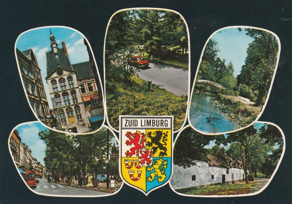 ZUID LIMBURG Maastricht Geul Wapen, Verzenden, 1960 tot 1980, Ongelopen, Limburg