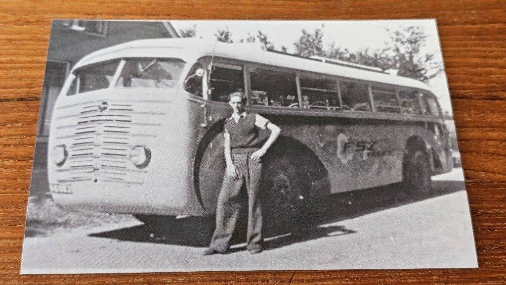 Foto BUS FSZ Surhuisterveen, Verzenden, Gebruikt, Bus of Metro, Overige typen