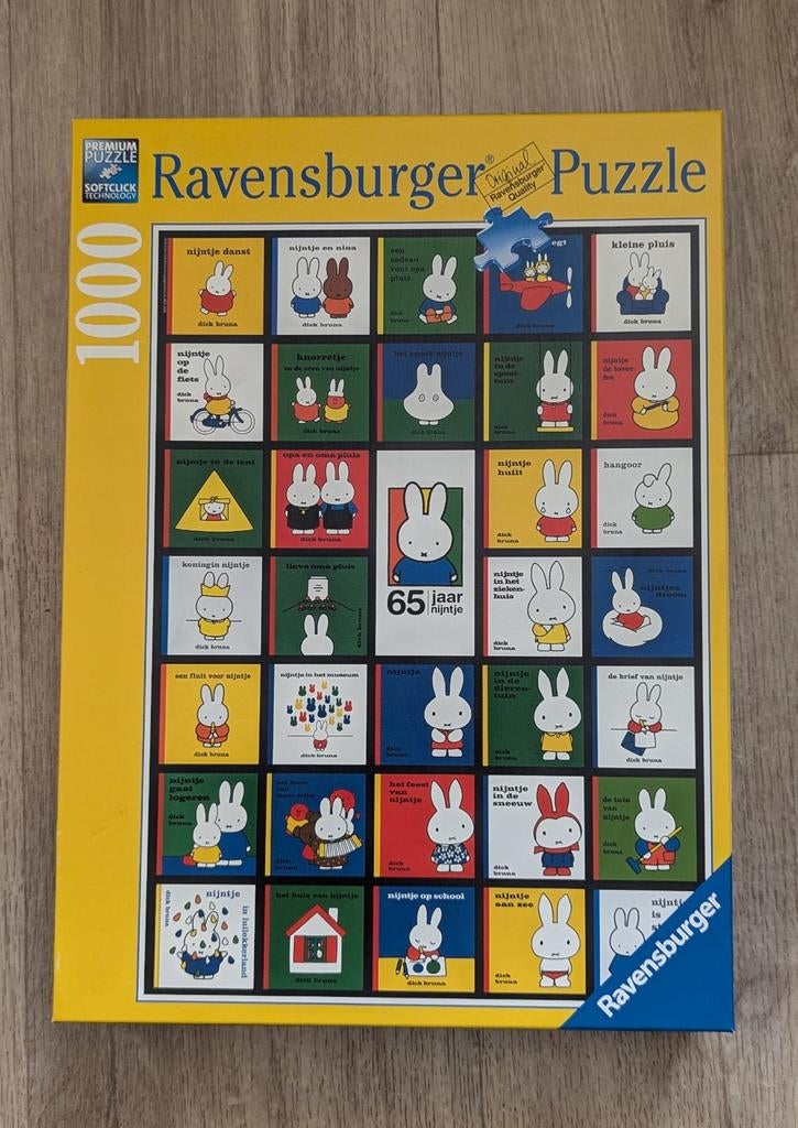 Ravensburger Nijntje 1000 st. en 8 puzzels van eurographics, Ophalen, 500 t/m 1500 stukjes