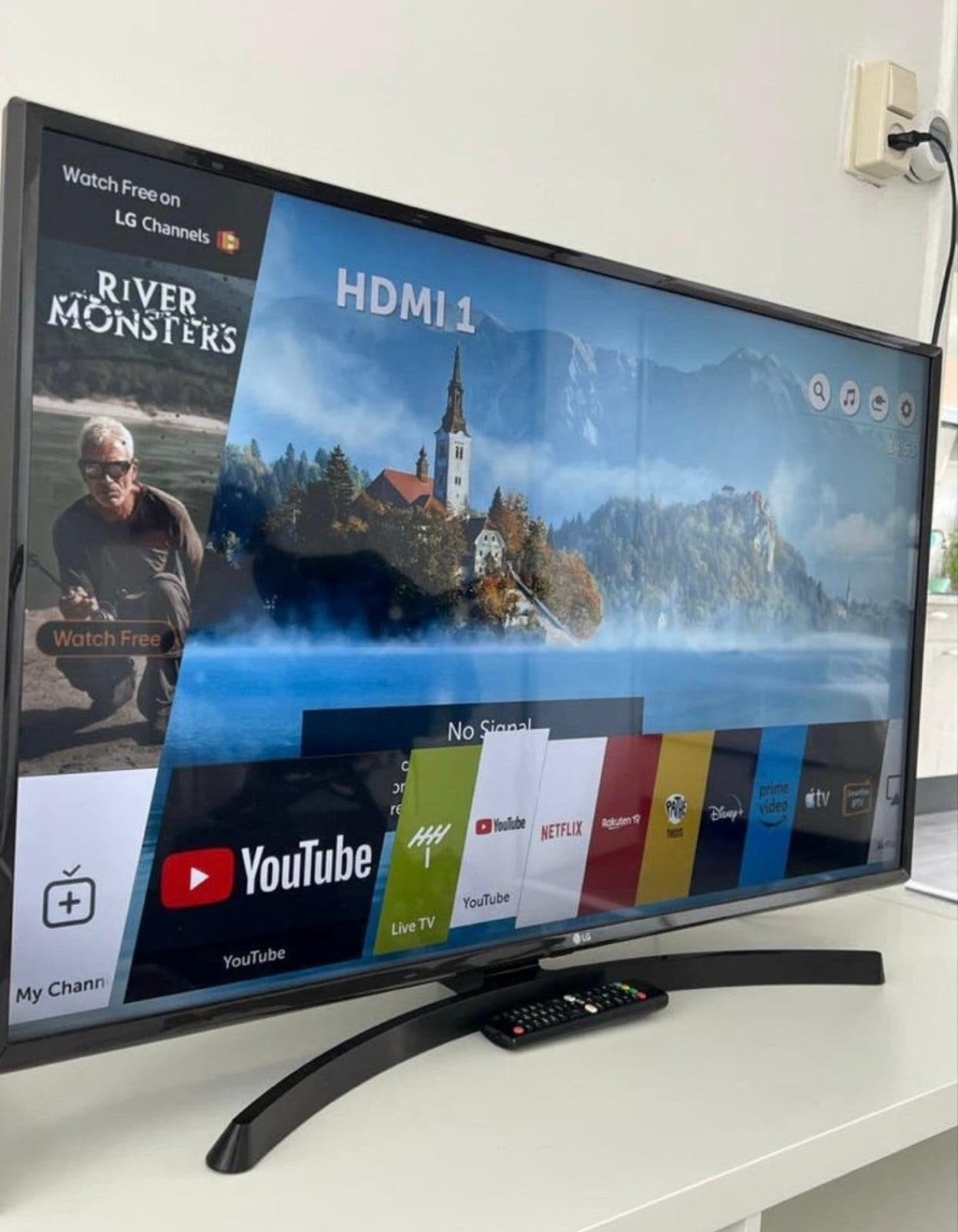 LG 43UK6400PLF 4K UHD Smart TV - Zo goed als nieuw, LED, 50 Hz, Ophalen of Verzenden, Zo goed als nieuw