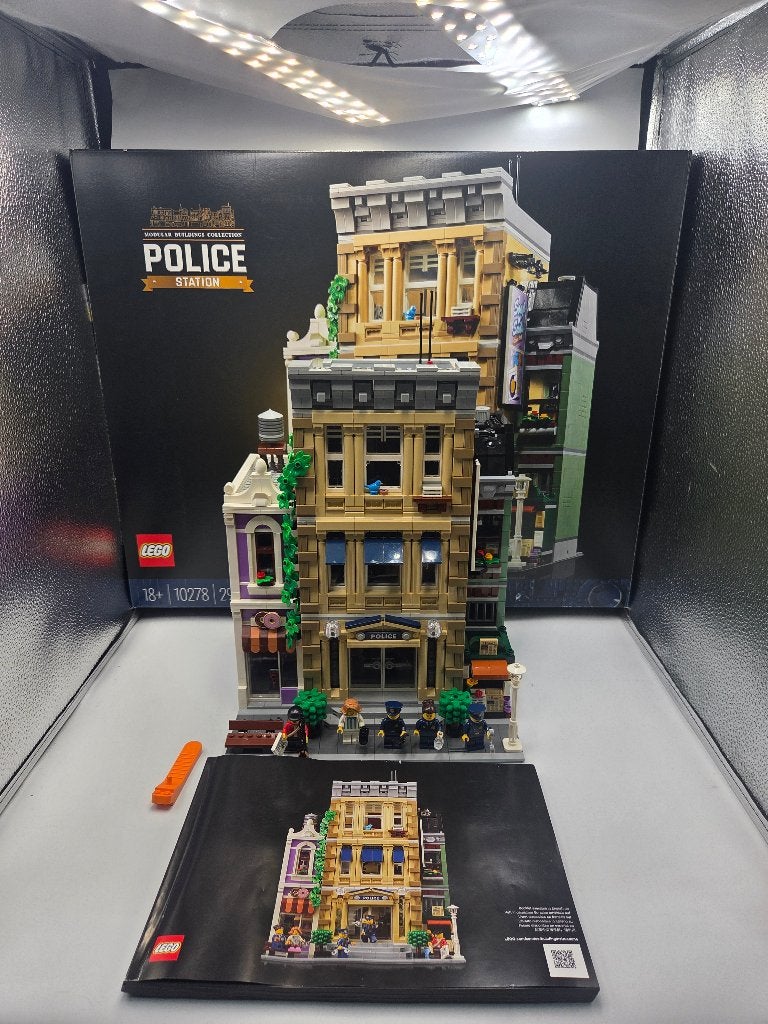Lego Creator Expert 10278 Police Station, Lego, Ophalen of Verzenden, Zo goed als nieuw, Compleet
