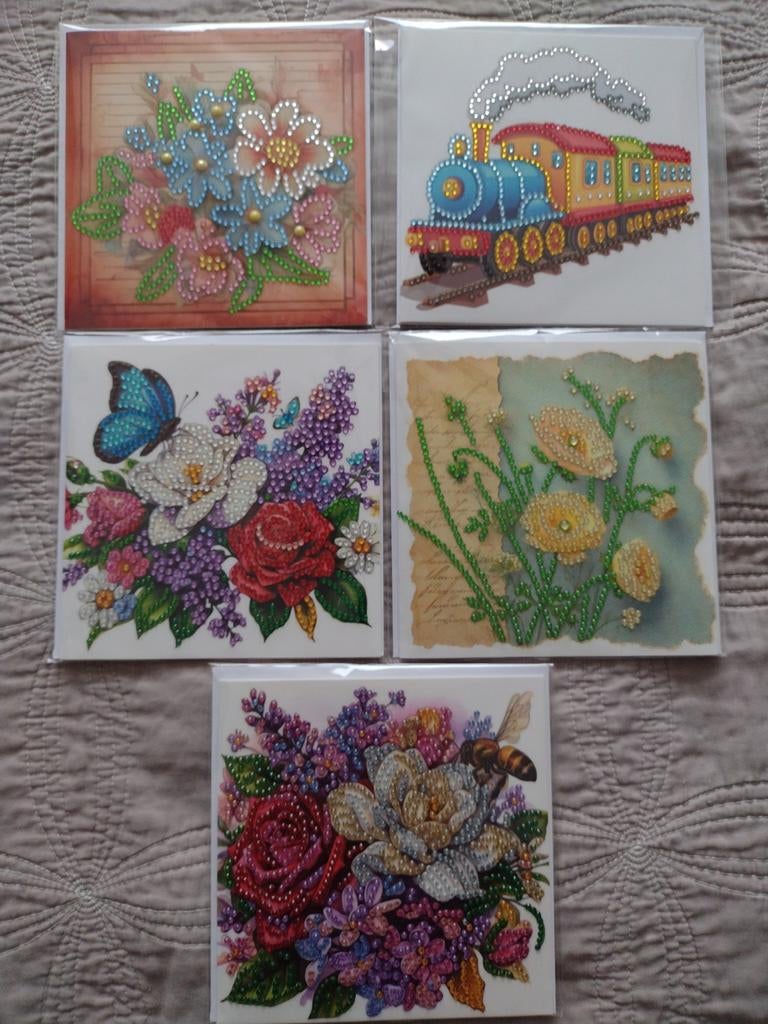 Pakket van 20 dubbele kaarten met envelop (handmade), Nieuw, Ophalen of Verzenden, Overige thema's, Nvt
