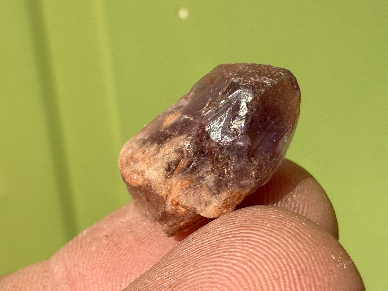 Fantoom Amethist puntje mineralen uit Bolivia V, Ophalen of Verzenden, Mineraal