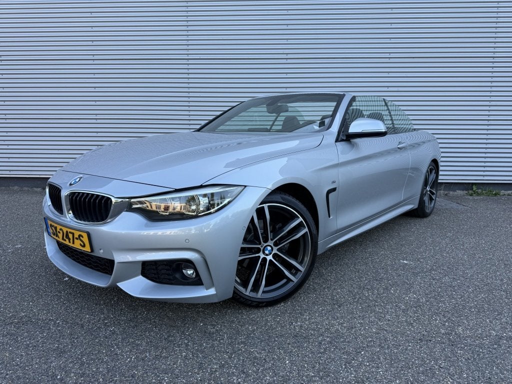 BMW 4 Serie Cabrio 420i High Exec. M-sport Facelift NAP Deal, Auto's, Automaat, 1998 cc, Achterwielaandrijving, Gebruikt