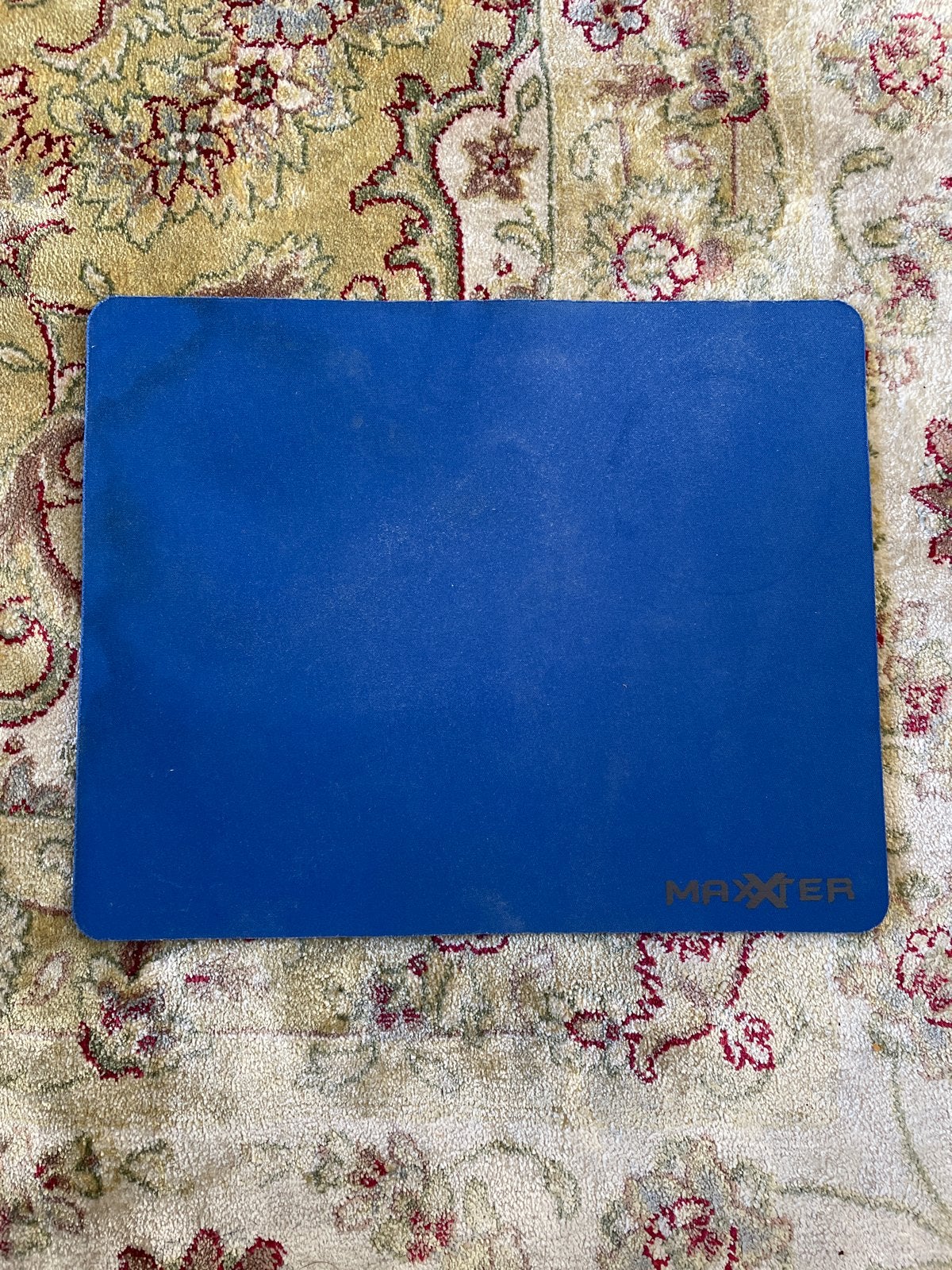 Blauwe muismat van Maxxtro, Computers en Software, Muismatten, Ophalen of Verzenden, Gebruikt