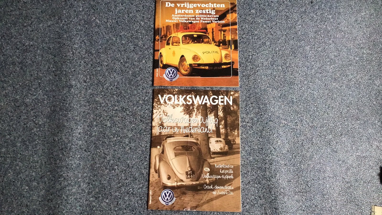 VOLKSWAGEN MAGAZINE 1977 LOT 2x NOSTALGIE 52 PAGINA,S MOOI!, Ophalen of Verzenden, Zo goed als nieuw, Volkswagen