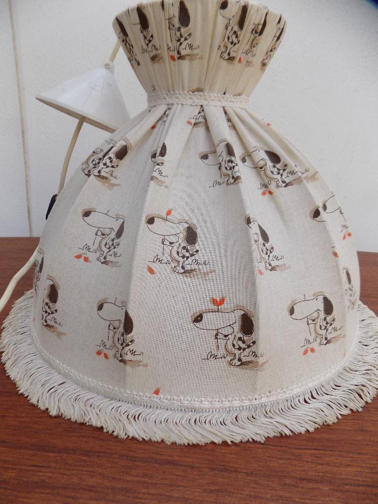 kinderkamer hanglamp Snoopy kinderlamp compleet, Ophalen of Verzenden, Gebruikt, Minder dan 50 cm
