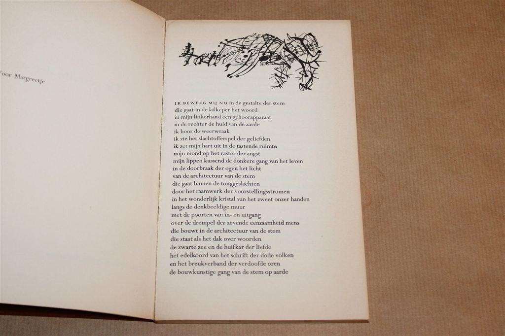 De Gestalte der Stem — Bert Schierbeek, De Bezige Bij 1957, Ophalen of Verzenden, Gelezen