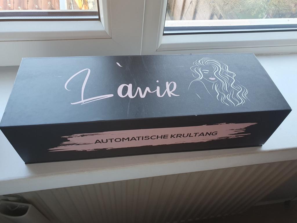 Nieuwe Lavir Automatische Krultang kruller krul 💫, Ophalen of Verzenden, Nieuw, Krultang of Stijltang