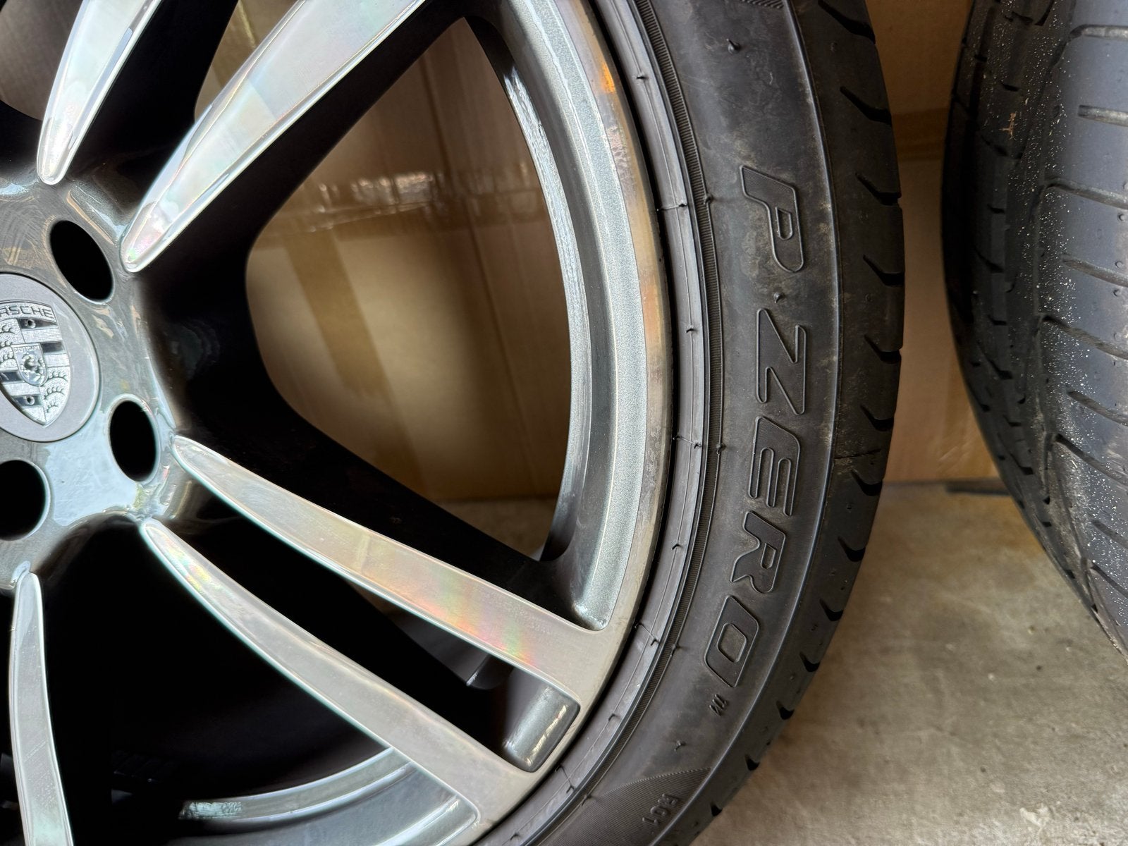 Nieuwe Porsche Cayenne Turbo velgen met Pirelli PZero, Auto-onderdelen, Banden en Velgen, Ophalen, 295 mm, Banden en Velgen, Nieuw