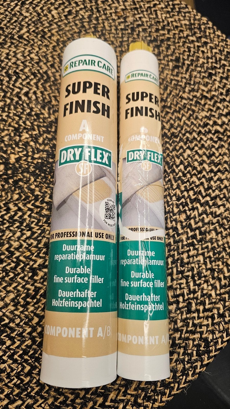 Repair Care Super Finish Dry Flex A/B Houtreparatie, Ophalen of Verzenden, Nieuw