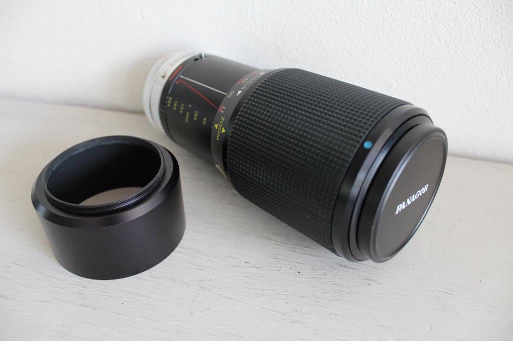 PANAGOR PMC Auto Tele Zoom Macro One Touch Lens 75-205 mm, Ophalen of Verzenden, Zo goed als nieuw, Telelens, Zoom