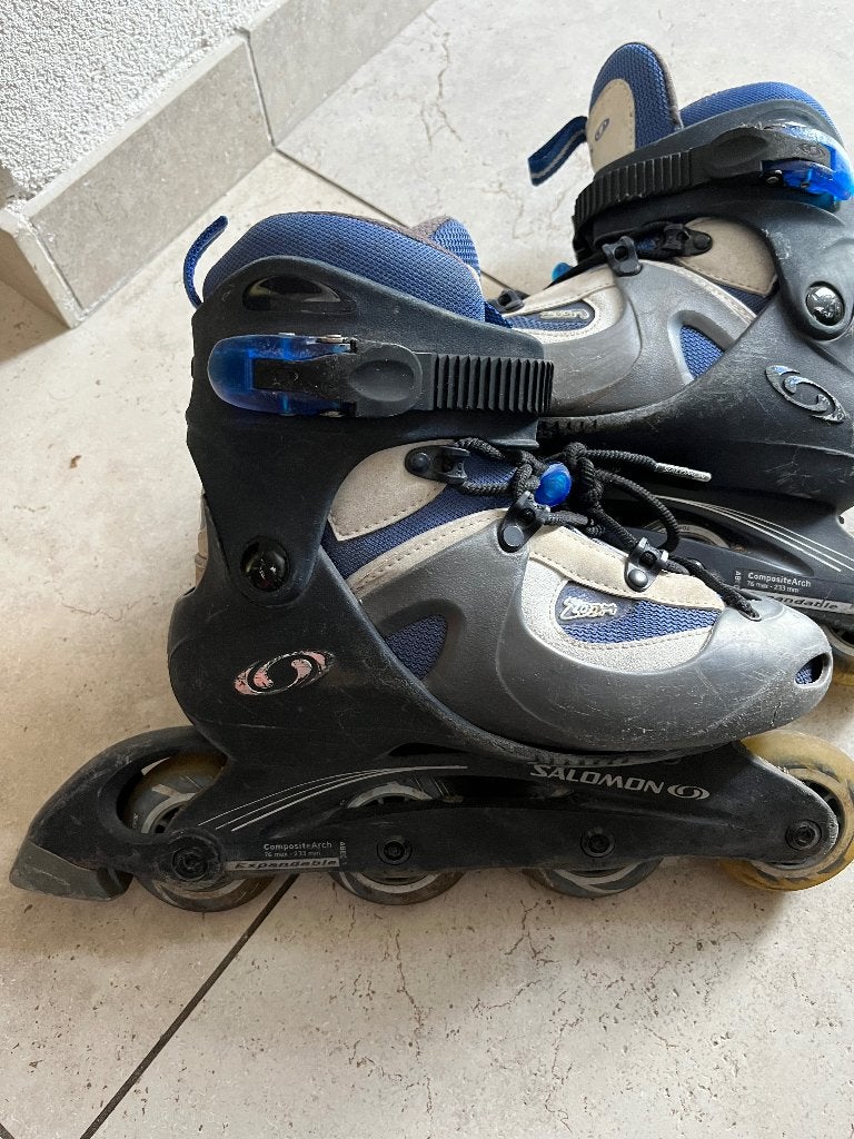Salomon Inline skates maat 33-38, Ophalen, Kinderen, Salomon, Inline skates 4 wielen