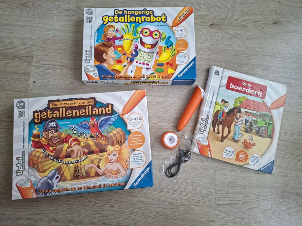 Tiptoi pakket, leerzaam en educatief, Kinderen en Baby's, Speelgoed | Educatief en Creatief, Ophalen of Verzenden
