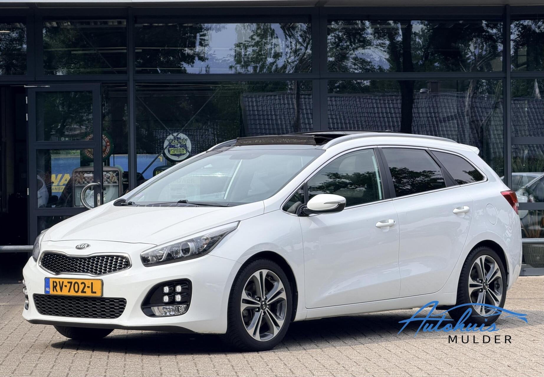 Kia cee'd Sportswagon 1.0 T-GDi GT-Line Summer Edition | Pan, Auto's, Voorwielaandrijving, Stof, Gebruikt, Wit