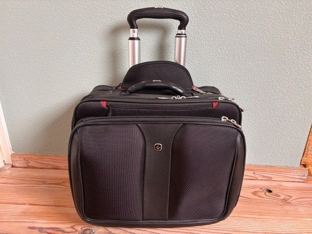 Wenger Patriot Laptop Trolley, Ophalen, Trolleytas, 17 inch of meer, Zwart