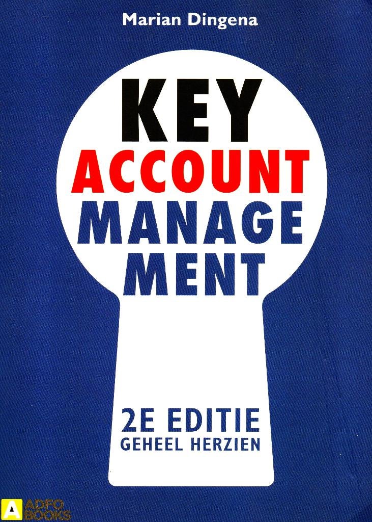 Key-account Management - Marian Dingena / 9789492196156, Ophalen of Verzenden, Zo goed als nieuw, Marian Dingena