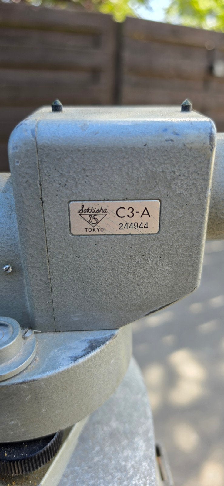 Sokkishia C3-A Waterpasinstrument - Vintage Landmeetkunde, Ophalen of Verzenden, Gebruikt, Overige meters