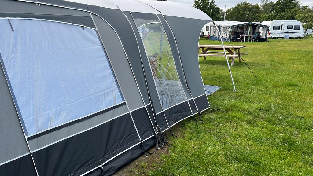 Unico Bologna voortent + luifels voor Eriba Touring Troll, Ophalen, Zo goed als nieuw, Ten Cate All Season 240g/m2