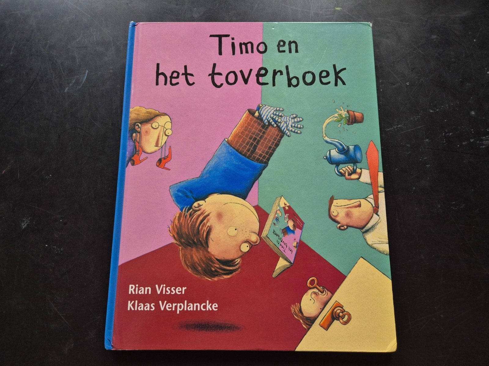 Timo en het toverboek - Rian Visser & Klaas Verplancke, Boeken, Ophalen of Verzenden, Gelezen, Rian Visser, Klaas Verplancke, Fictie algemeen