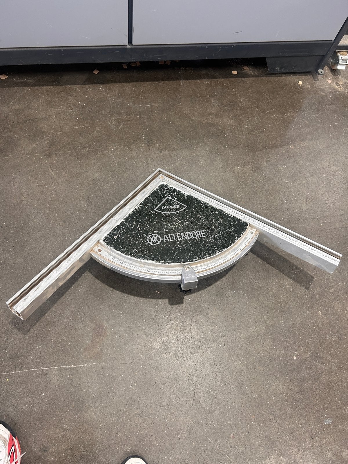 Altendorf Duplex verstekgeleider voor altendorf zaagmachines, Doe-het-zelf en Verbouw, Ophalen, Gebruikt, Overige typen, Overige merken