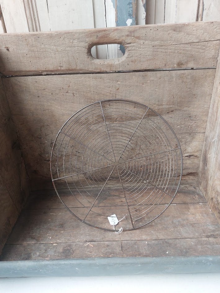 Brocante ijzeren taartrooster, Ophalen of Verzenden