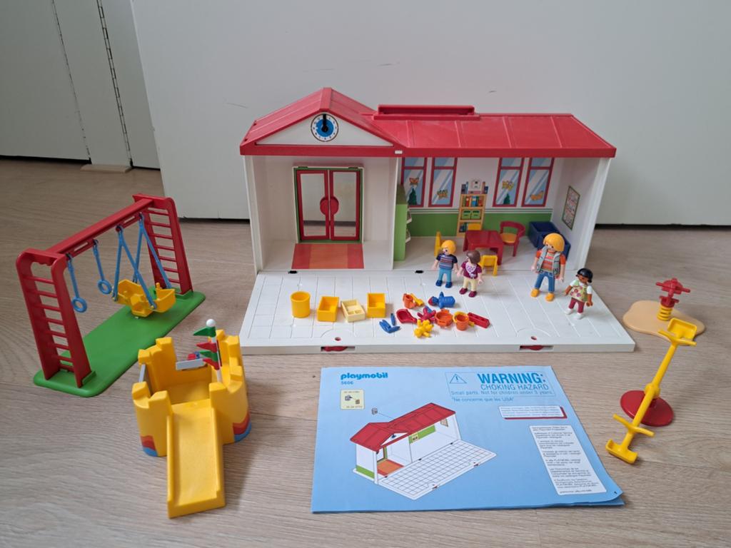 Kinderopvang 5606 (meeneem set), Kinderen en Baby's, Speelgoed | Playmobil, Ophalen of Verzenden, Zo goed als nieuw