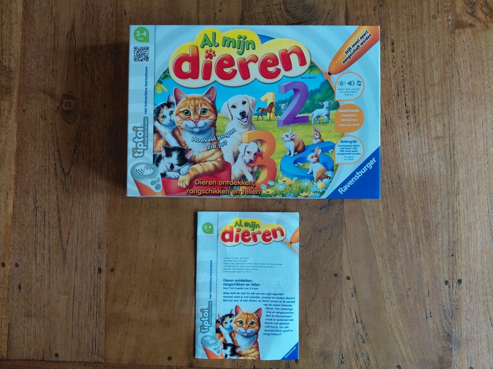 Tiptoi - al mijn dieren, Ophalen of Verzenden, Zo goed als nieuw, Met geluid