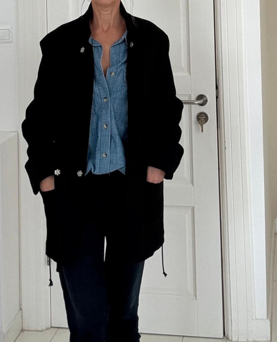 Blazer/Jasje Monique van Heist, Ophalen of Verzenden, Zo goed als nieuw, Zwart
