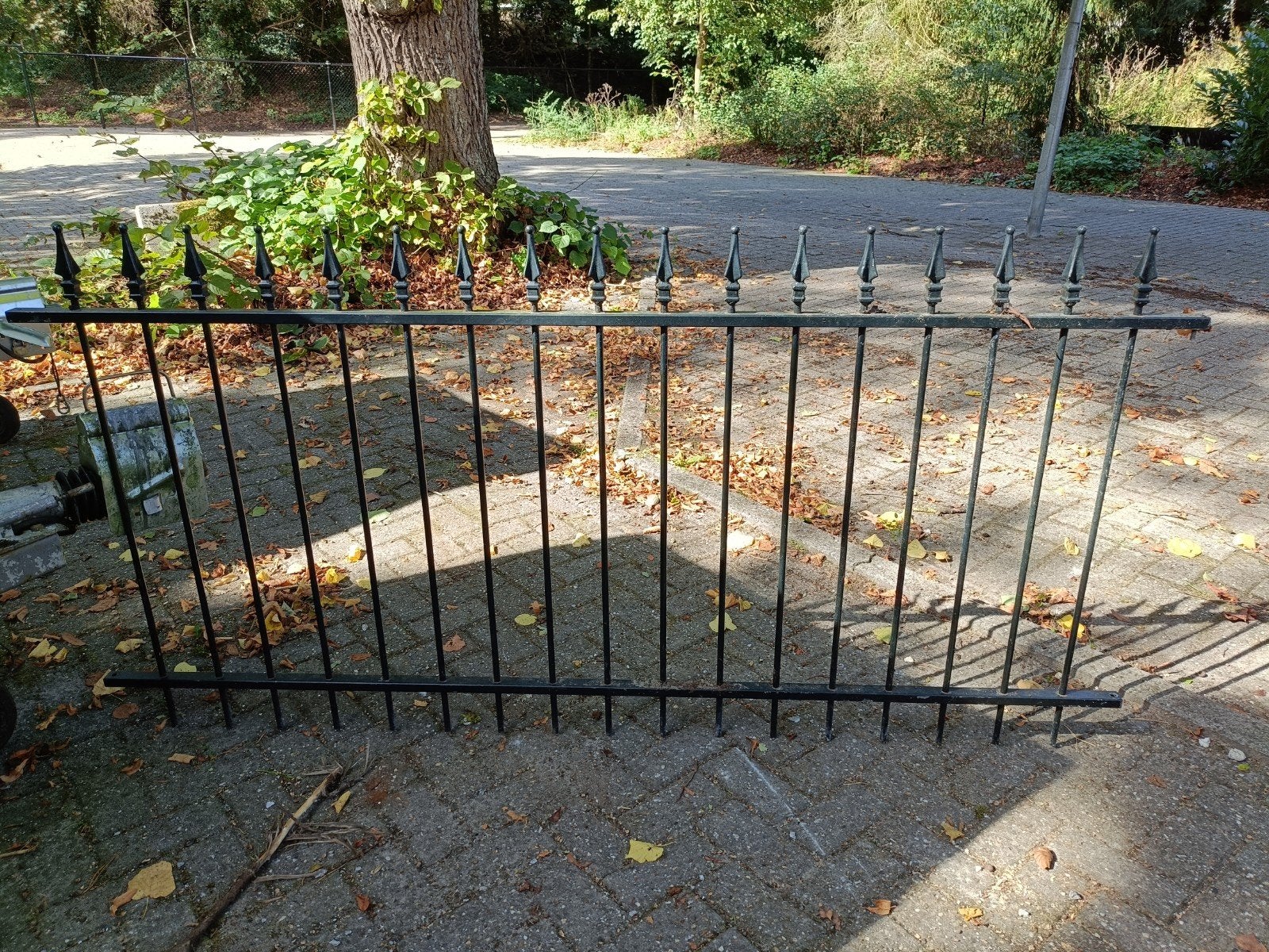 Sierhekwerk totaal 10,8 meter, Ophalen, Met poort, Gebruikt, Sierhekwerk