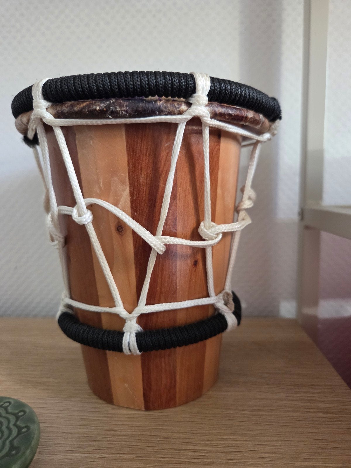 Te koop aangeboden handgemaakte Marokkaanse Djemb Drum, Ophalen of Verzenden, Gebruikt, Trommel