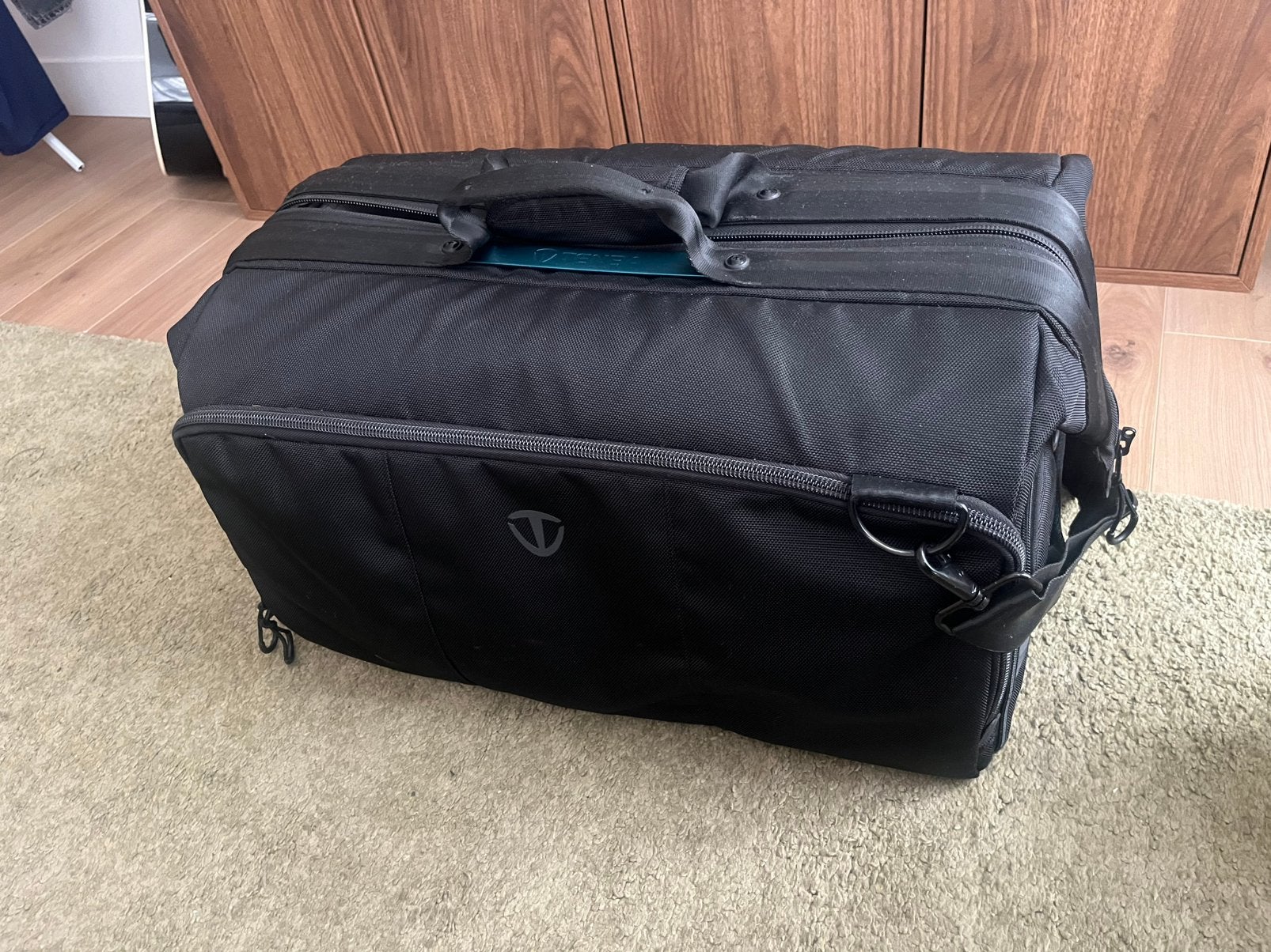 Cameratas Tenba Cineluxe Shoulder Bag 24 Black, Ophalen of Verzenden, Zo goed als nieuw, Overige instrumenten