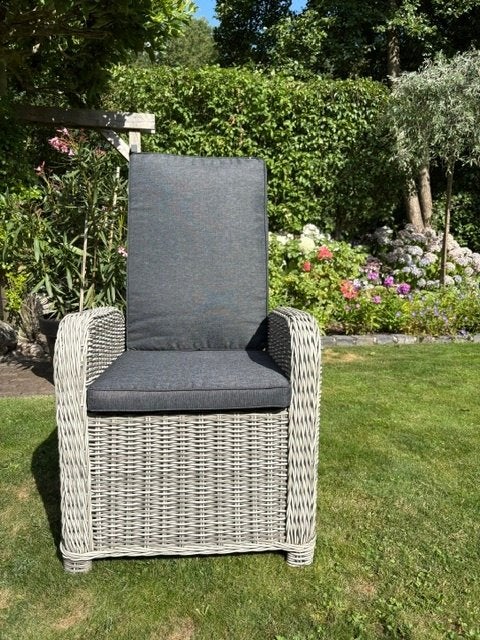 Tuinfauteuil verstelbaar, Tuin en Terras, Tuinstoelen, Ophalen, Zo goed als nieuw, Wicker, Verstelbaar