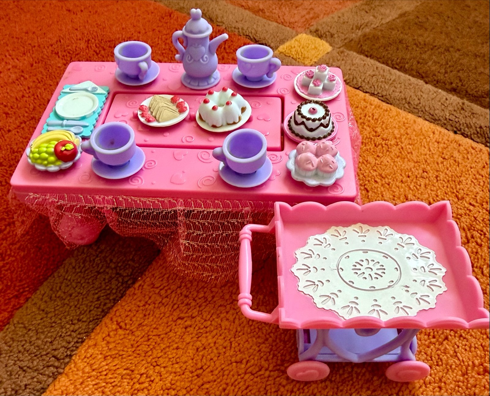 My Little Pony G3 Crystal Rainbow Dining Room (2005), Ophalen of Verzenden, Gebruikt