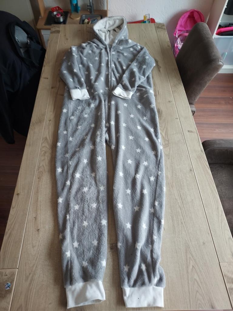 Dames onesie xxl, Ophalen of Verzenden, Gedragen, Maat 42/44 (L), Grijs